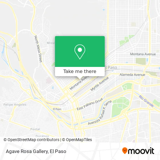 Agave Rosa Gallery map