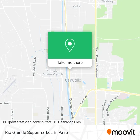 Rio Grande Supermarket map