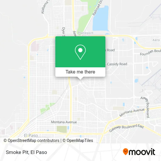 Mapa de Smoke Pit