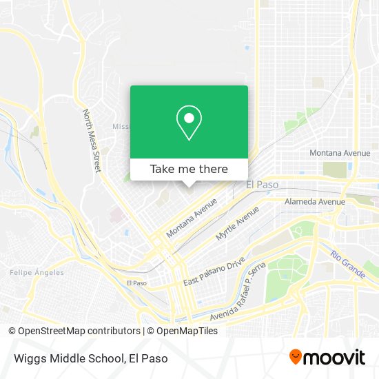 Mapa de Wiggs Middle School