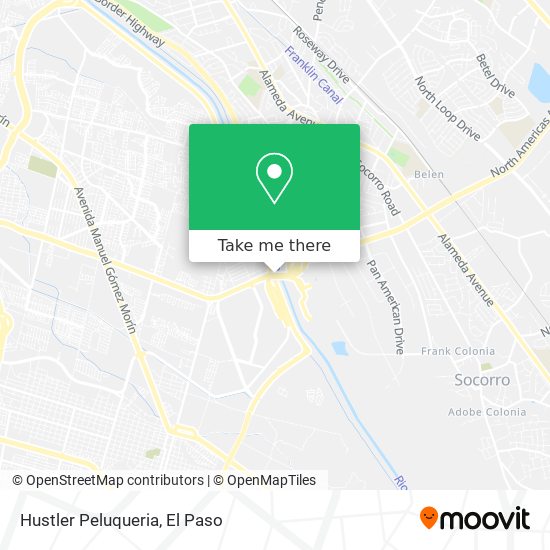 Hustler Peluqueria map