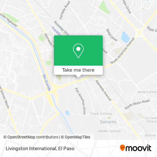 Livingston International map