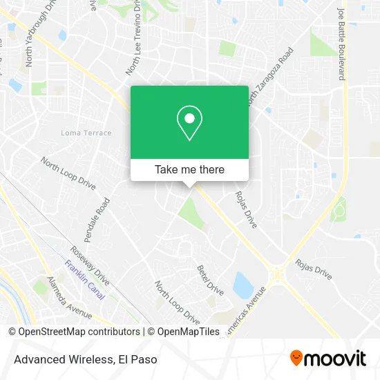 Advanced Wireless map