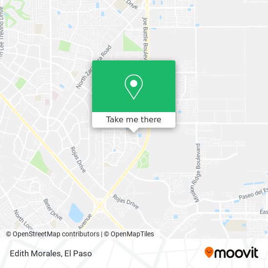 Mapa de Edith Morales