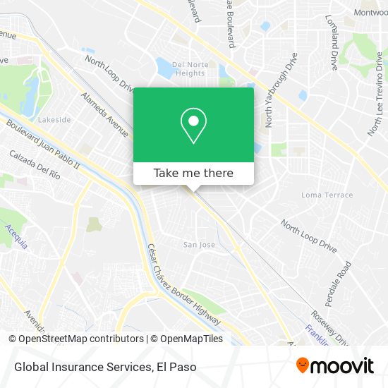 Global Insurance Services map