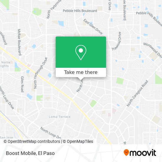 Boost Mobile map