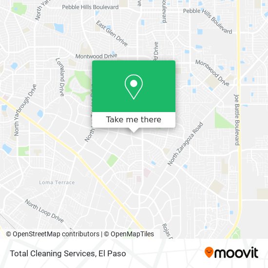 Total Cleaning Services map