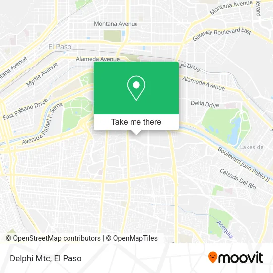 Delphi Mtc map
