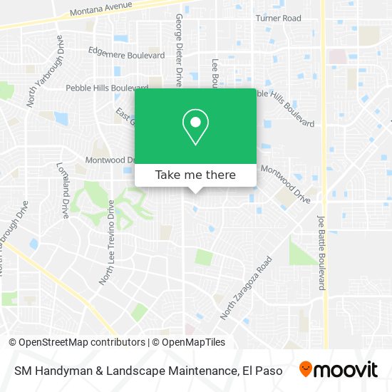 Mapa de SM Handyman & Landscape Maintenance