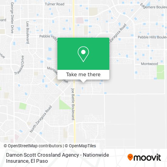 Damon Scott Crossland Agency - Nationwide Insurance map