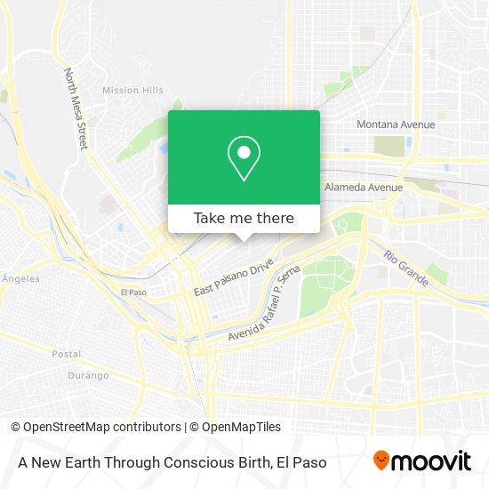 Mapa de A New Earth Through Conscious Birth