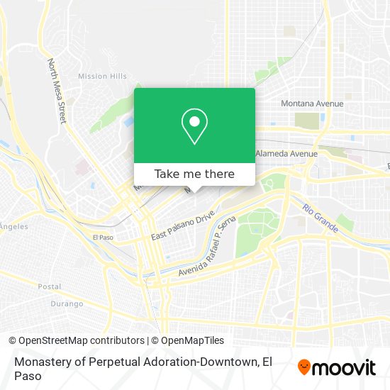 Mapa de Monastery of Perpetual Adoration-Downtown