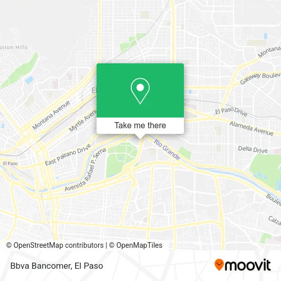 Bbva Bancomer map