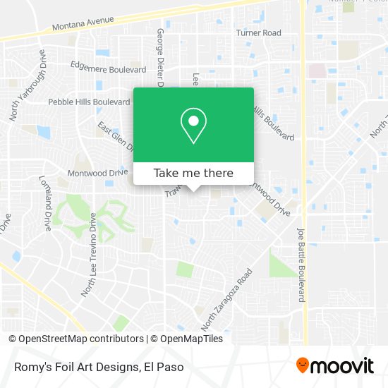 Romy's Foil Art Designs map
