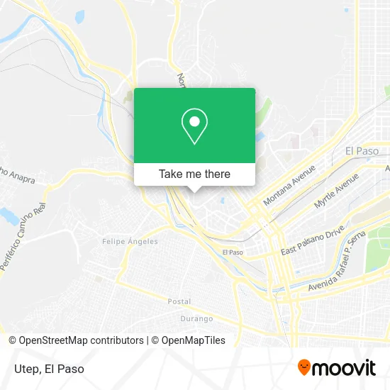 Mapa de Utep