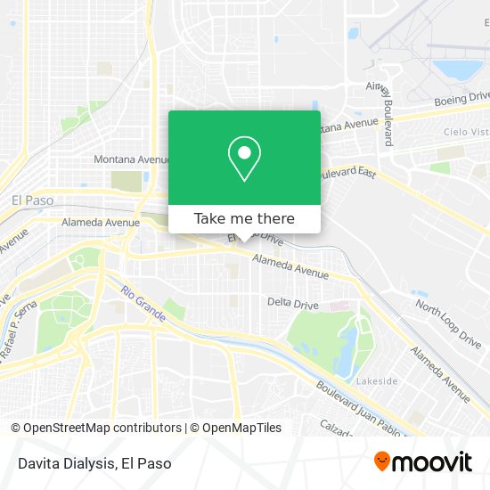 Davita Dialysis map