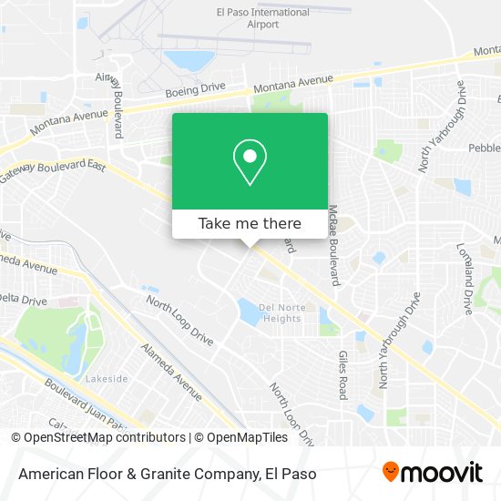 American Floor & Granite Company map