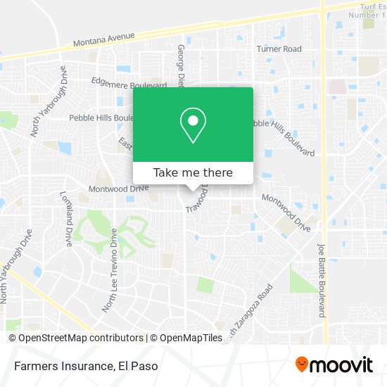 Farmers Insurance map