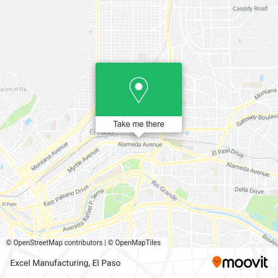 Mapa de Excel Manufacturing