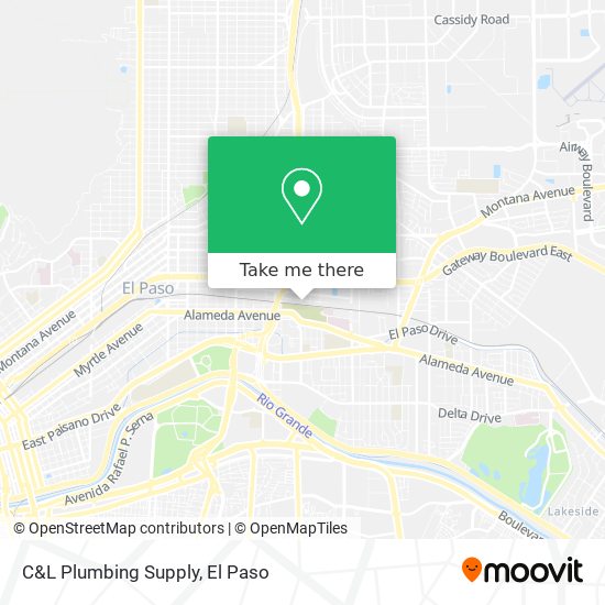 C&L Plumbing Supply map