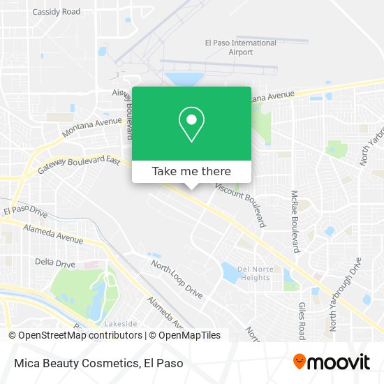 Mica Beauty Cosmetics map