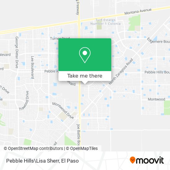 Mapa de Pebble Hills\Lisa Sherr