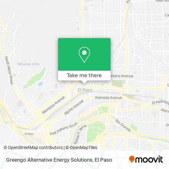 Mapa de Greengo Alternative Energy Solutions