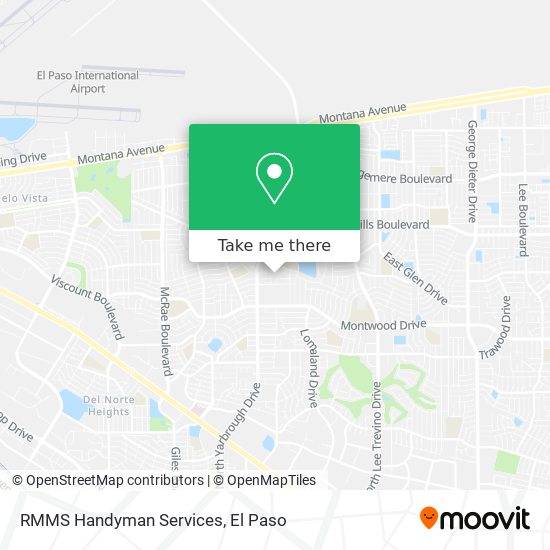 RMMS Handyman Services map