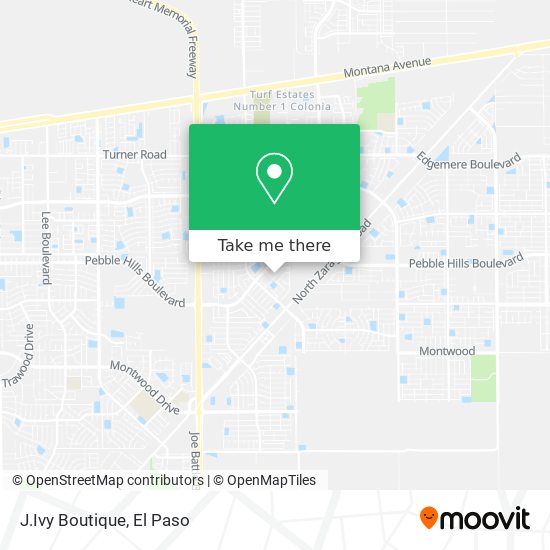 Mapa de J.Ivy Boutique