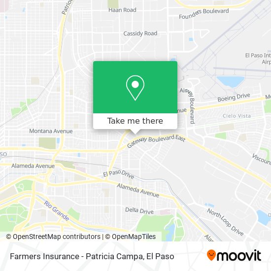Mapa de Farmers Insurance - Patricia Campa
