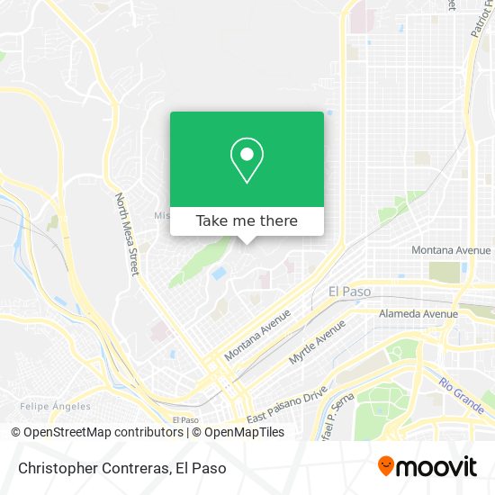 Christopher Contreras map