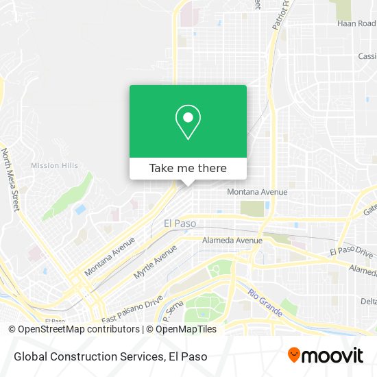 Mapa de Global Construction Services