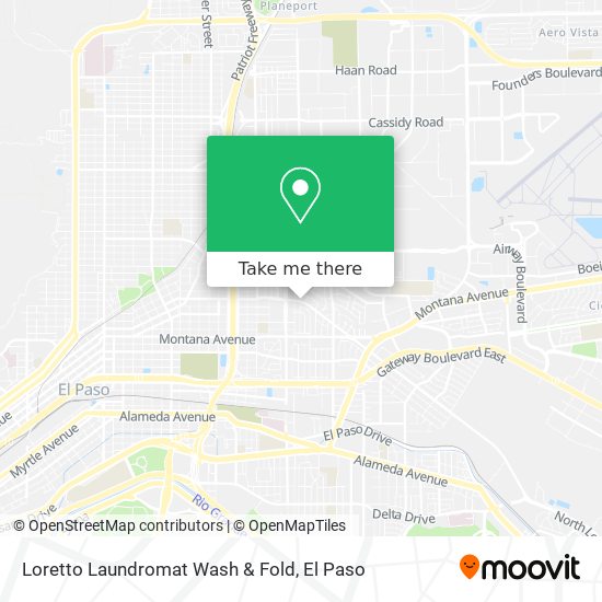 Loretto Laundromat Wash & Fold map