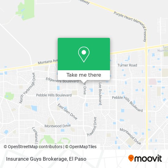 Insurance Guys Brokerage map