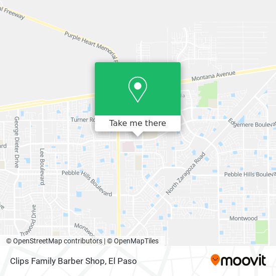 Mapa de Clips Family Barber Shop
