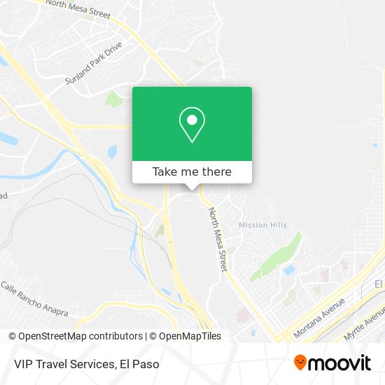 VIP Travel Services map