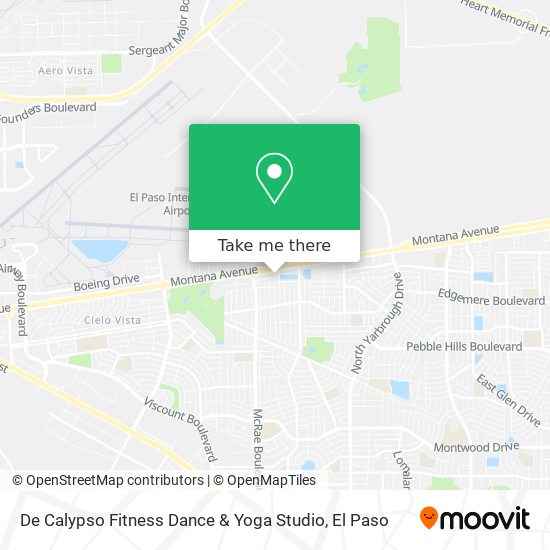 De Calypso Fitness Dance & Yoga Studio map