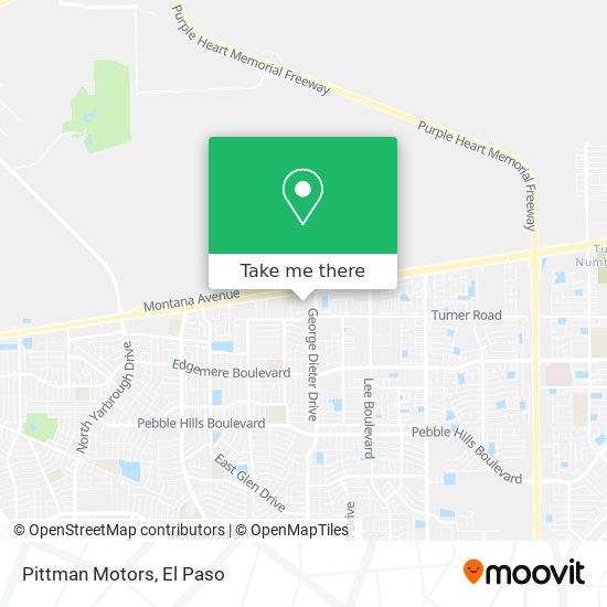 Pittman Motors map