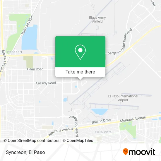 Syncreon map
