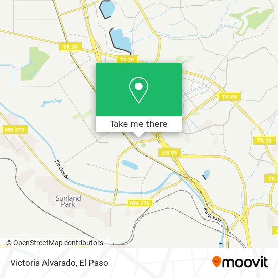 Mapa de Victoria Alvarado