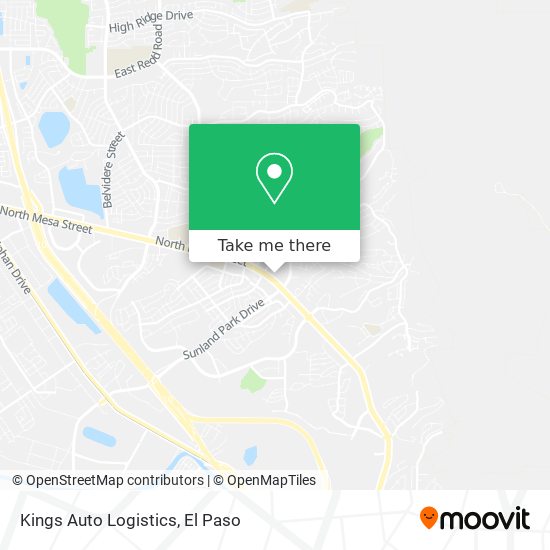 Kings Auto Logistics map