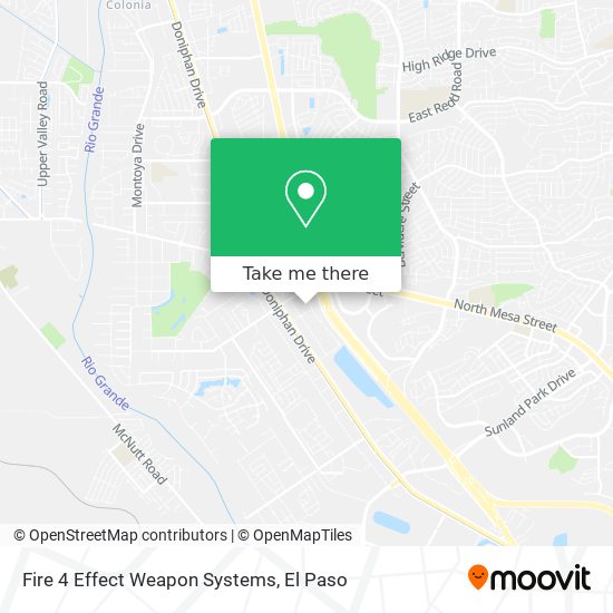 Fire 4 Effect Weapon Systems map