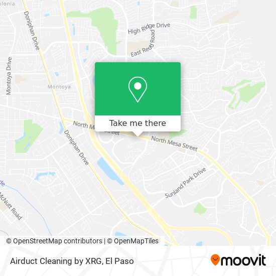 Mapa de Airduct Cleaning by XRG