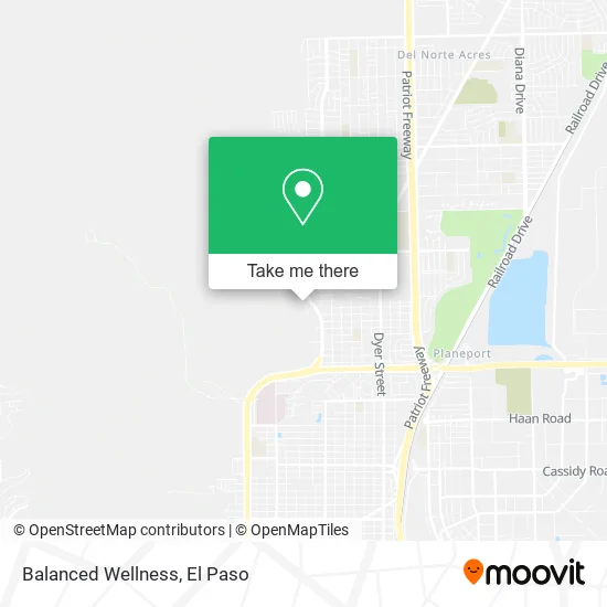 Balanced Wellness map