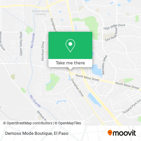 Demoss Mode Boutique map