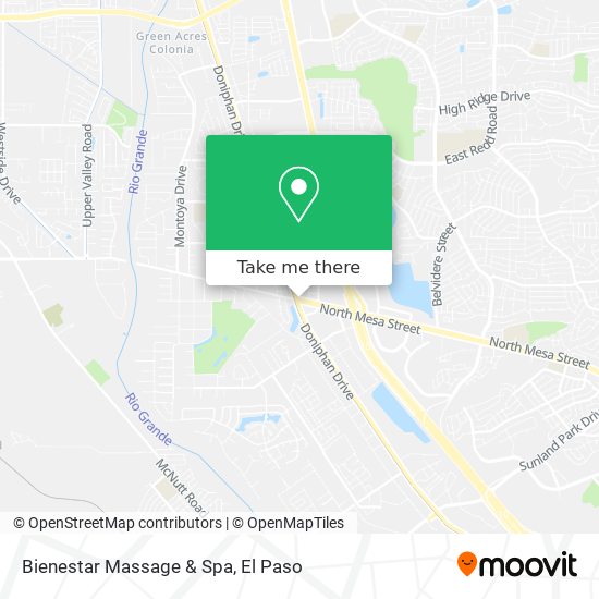 Mapa de Bienestar Massage & Spa