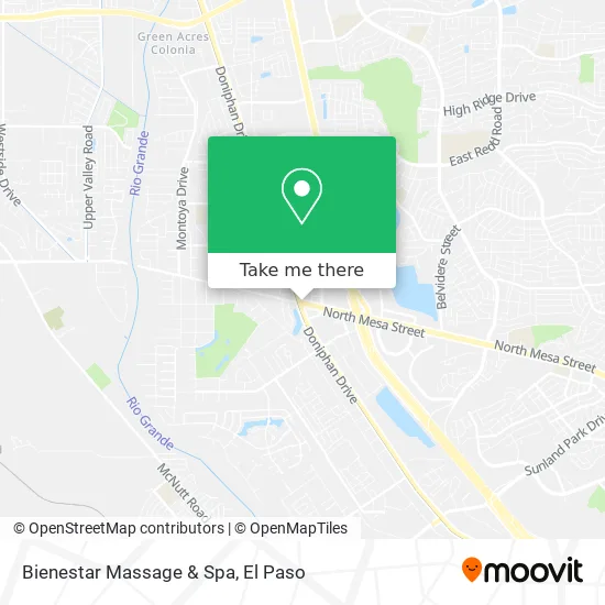 Mapa de Bienestar Massage & Spa
