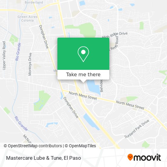 Mastercare Lube & Tune map