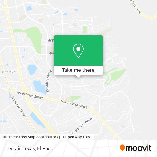 Mapa de Terry in Texas