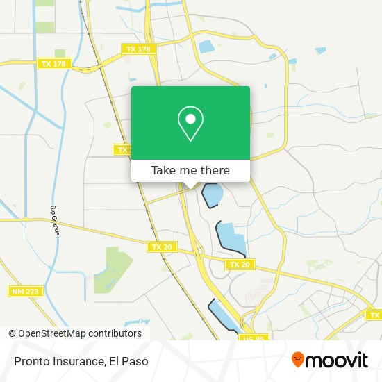 Pronto Insurance map